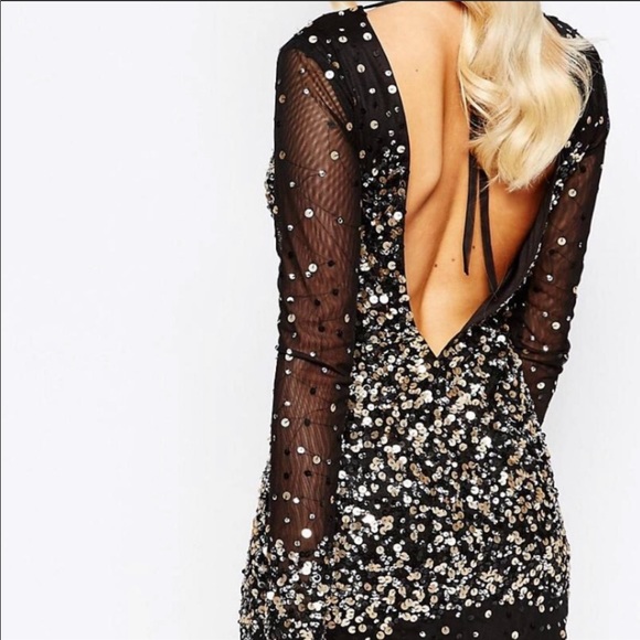 ASOS sequin bodycon dress - Picture 2 of 6
